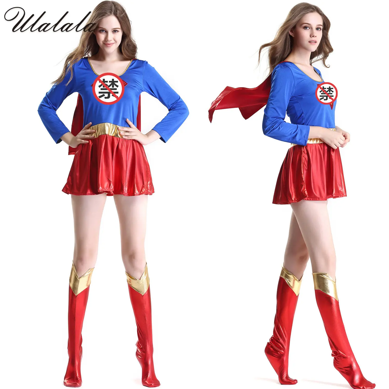 

Платье Суперженщины, костюмы для косплея, супер яркие чехлы, костюм супергероя, женский сексуальный костюм супергероя на Хэллоуин