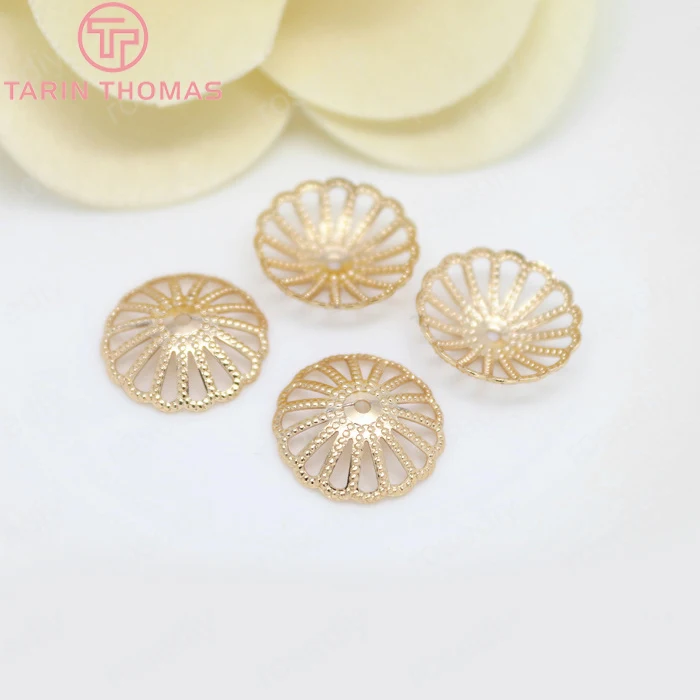 Латунные бусины с покрытием 24-каратным золотом, 13 мм, 10 шт. (3128)
Латунные бусины с покрытием 24-каратным золотом, 13 мм, 10 шт. (3128)