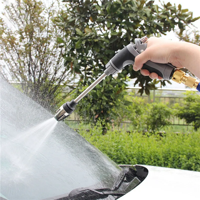 Portable High-Pressure Water Gun For Cleaning Car Wash Machine Garden Watering Hose Nozzle Sprinkler Foam Water
Portable High-Pressure Water Gun For Cleaning Car Wash Machine Garden Watering Hose Nozzle Sprinkler Foam Water