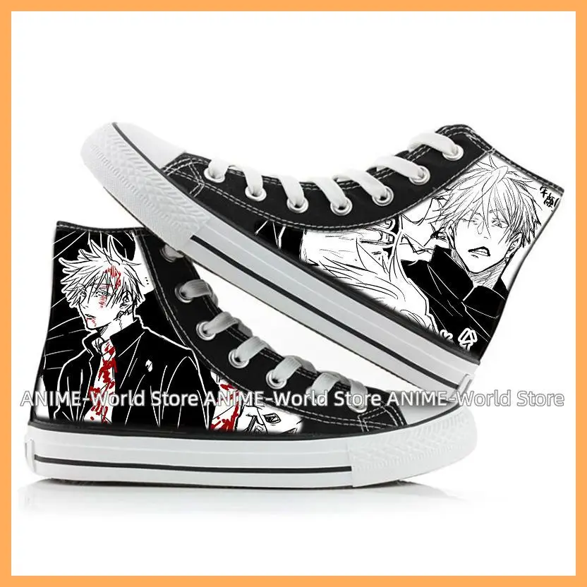 Anime Jujutsu Kaisen Ryomen Sukuna Cosplay Canvas Shoes Boys Girls Gojo Satoru Sneakers Casual High Platform Breathable Shoes
Anime Jujutsu Kaisen Ryomen Sukuna Cosplay Canvas Shoes Boys Girls Gojo Satoru Sneakers Casual High Platform Breathable Shoes