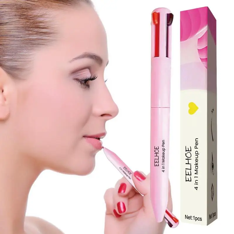 4 In 1 Makeup Pen Highlighting Defining Waterproof 4 In 1 Makeup Pencil Highlighter Brow Liner Eye Liner And Lip Liner For Home
4 In 1 Makeup Pen Highlighting Defining Waterproof 4 In 1 Makeup Pencil Highlighter Brow Liner Eye Liner And Lip Liner For Home