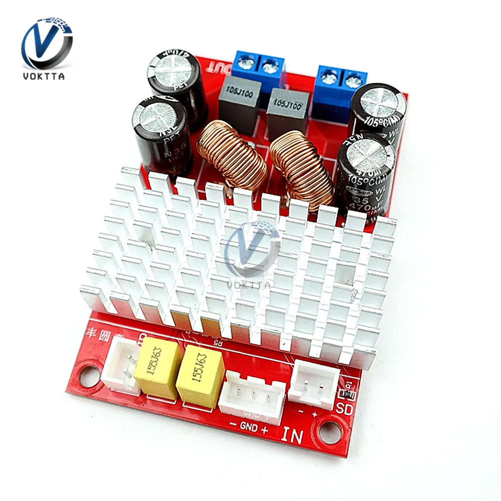 DC5-34V CS8683 Digital Power Amplifier Board High-power Power Amplifier Chip Mono 130W Audio HIFI Amplifier Single Power Supply
DC5-34V CS8683 Digital Power Amplifier Board High-power Power Amplifier Chip Mono 130W Audio HIFI Amplifier Single Power Supply