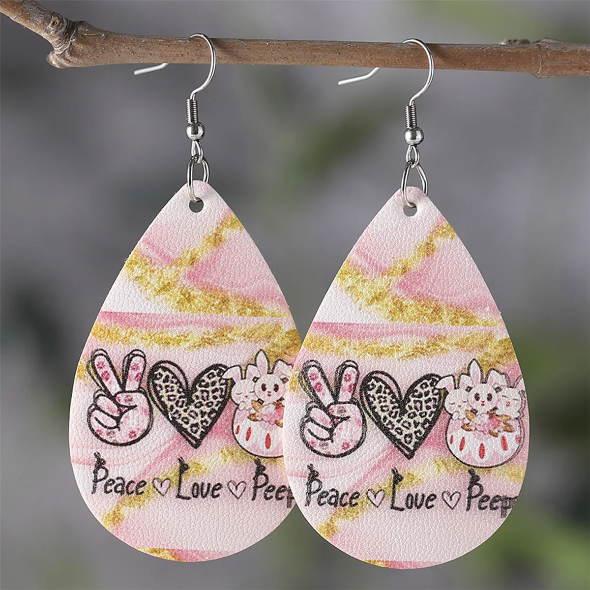 2023 New Cute Leopard Bunny Rabbit Easter Drop Earrings for Women Happy Easter Double-sided PU Leather Piercing Easter Gift
2023 New Cute Leopard Bunny Rabbit Easter Drop Earrings for Women Happy Easter Double-sided PU Leather Piercing Easter Gift
