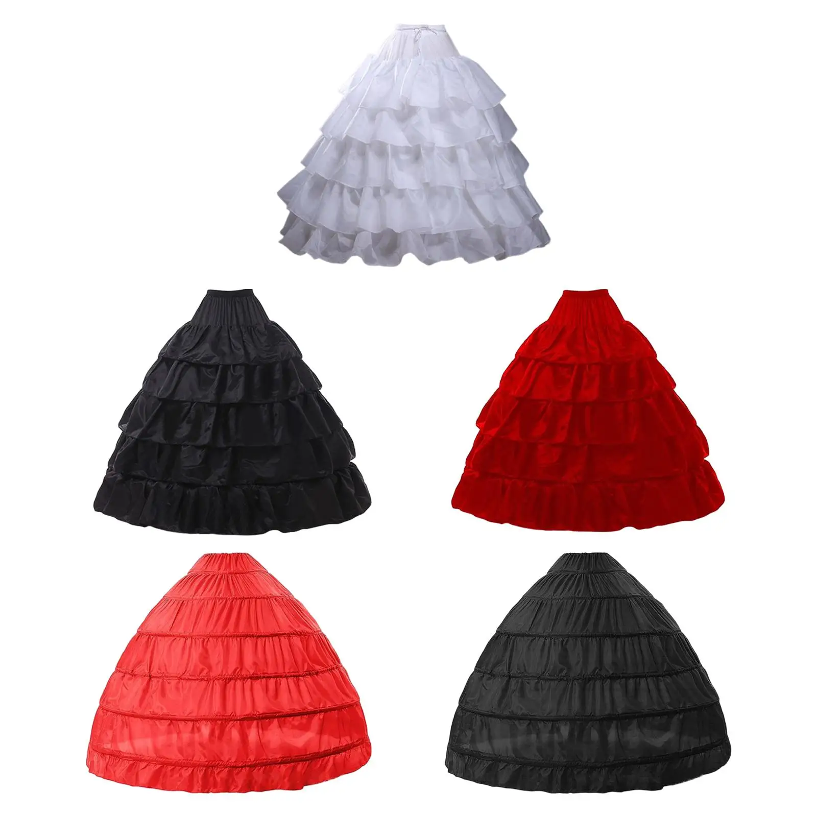 Женское свадебное платье, обруч, бальное платье, подъюбник, комбинация, Нижняя юбка для Proms, косплей