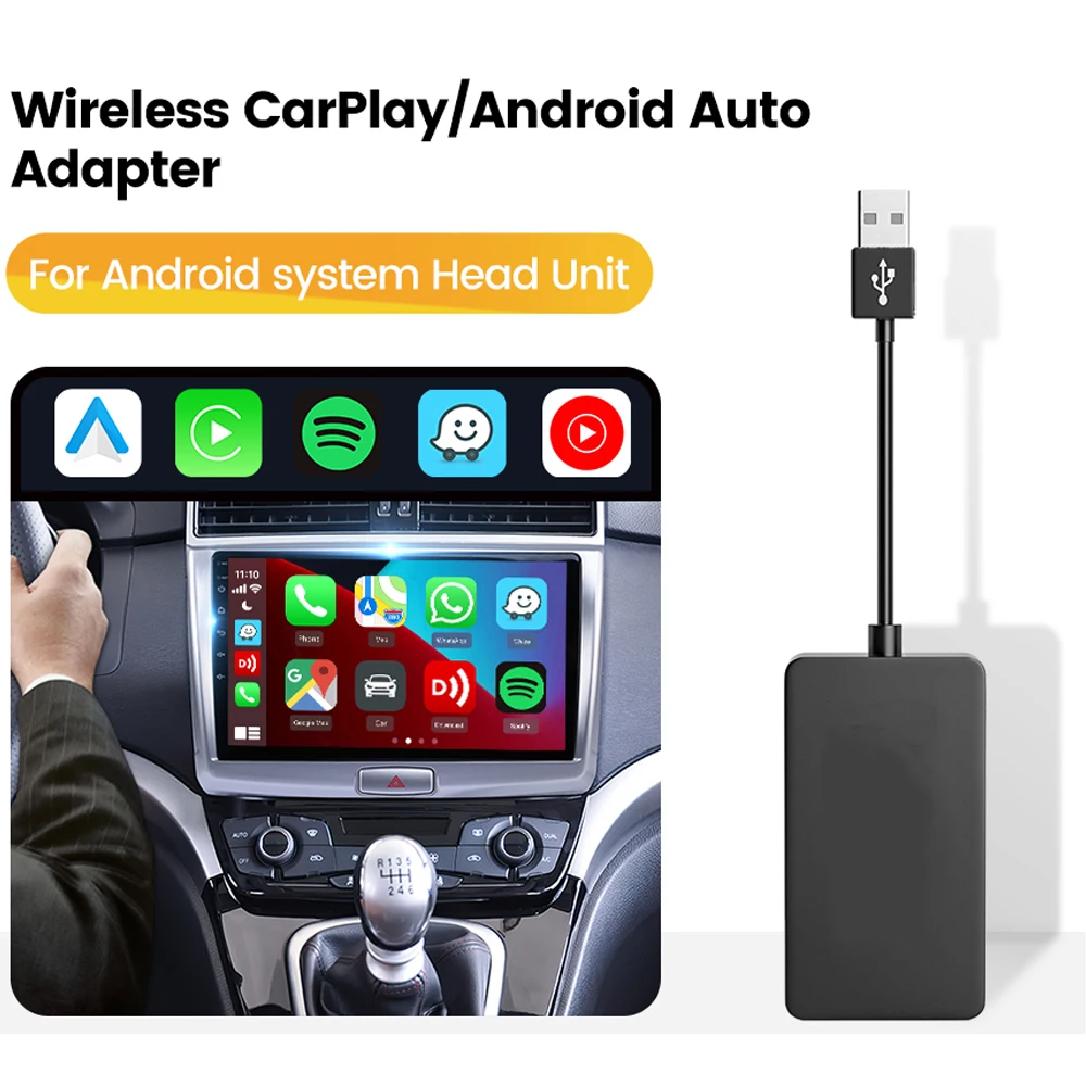 CarlinKit USB Wireless CarPlay Dongle Wired Android Auto AI Box Mirrorlink Car Multimedia Player Bluetooth Auto Connect Adapter
CarlinKit USB Wireless CarPlay Dongle Wired Android Auto AI Box Mirrorlink Car Multimedia Player Bluetooth Auto Connect Adapter