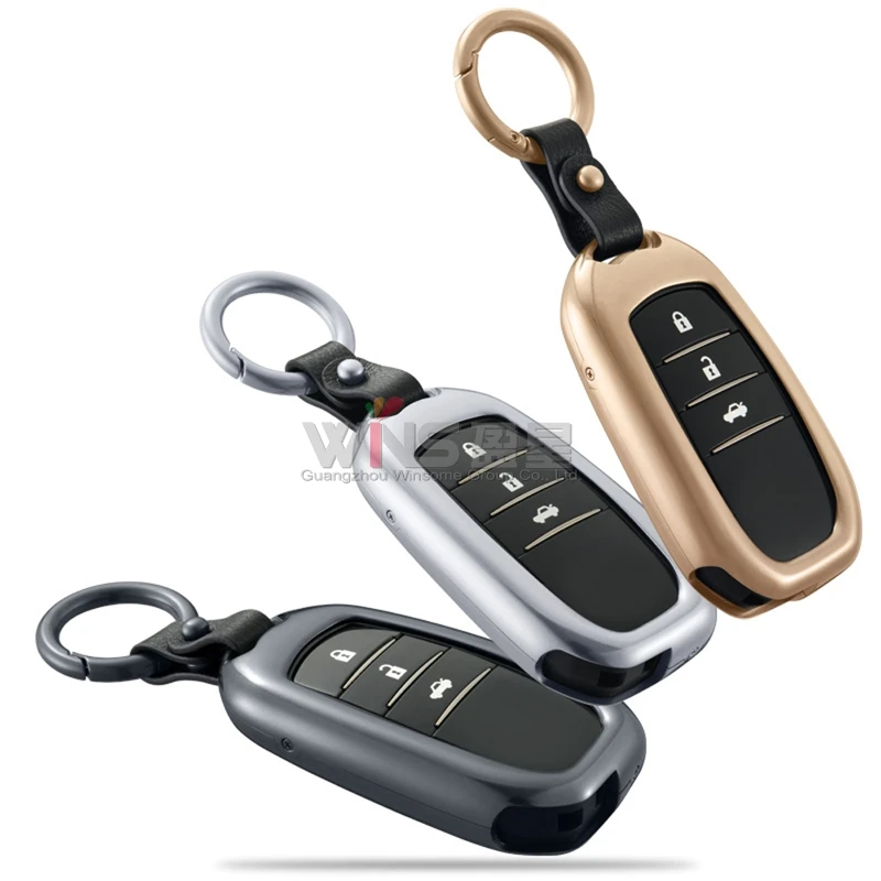 For Toyota Land Cruiser 200 Prado 150 Highlander Camry Corolla Key Chains Case Ring Cover Chrome Car Styling Accessories
For Toyota Land Cruiser 200 Prado 150 Highlander Camry Corolla Key Chains Case Ring Cover Chrome Car Styling Accessories