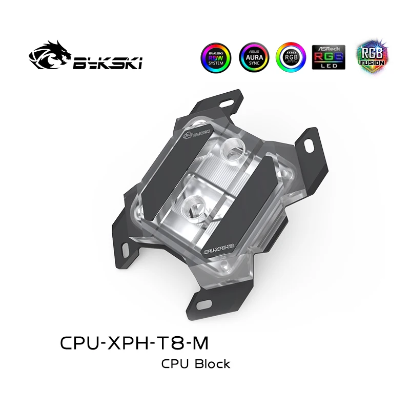Bykski CPU Water Cooling Block for INTEL LGA1700 1151 1155 2011 X99 Support /4PIN RGB /SNCY Motherboard CPU-XPH-T8
Bykski CPU Water Cooling Block for INTEL LGA1700 1151 1155 2011 X99 Support /4PIN RGB /SNCY Motherboard CPU-XPH-T8