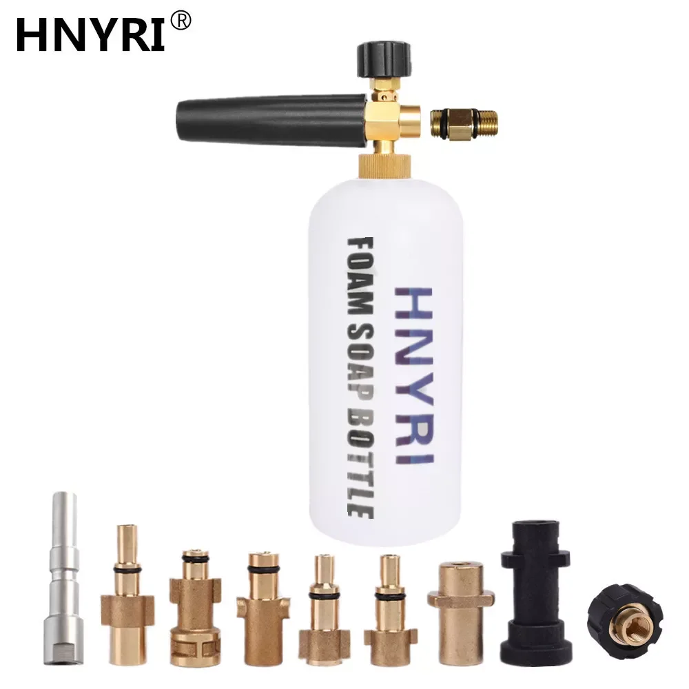 HNYRI Car Washer Snow Foam Generator M22 Male Thread Nozzle Soap Sprayer Lance Clean Tool for Karcher K7/Nilfisk/LAVOR/Parkside
HNYRI Car Washer Snow Foam Generator M22 Male Thread Nozzle Soap Sprayer Lance Clean Tool for Karcher K7/Nilfisk/LAVOR/Parkside