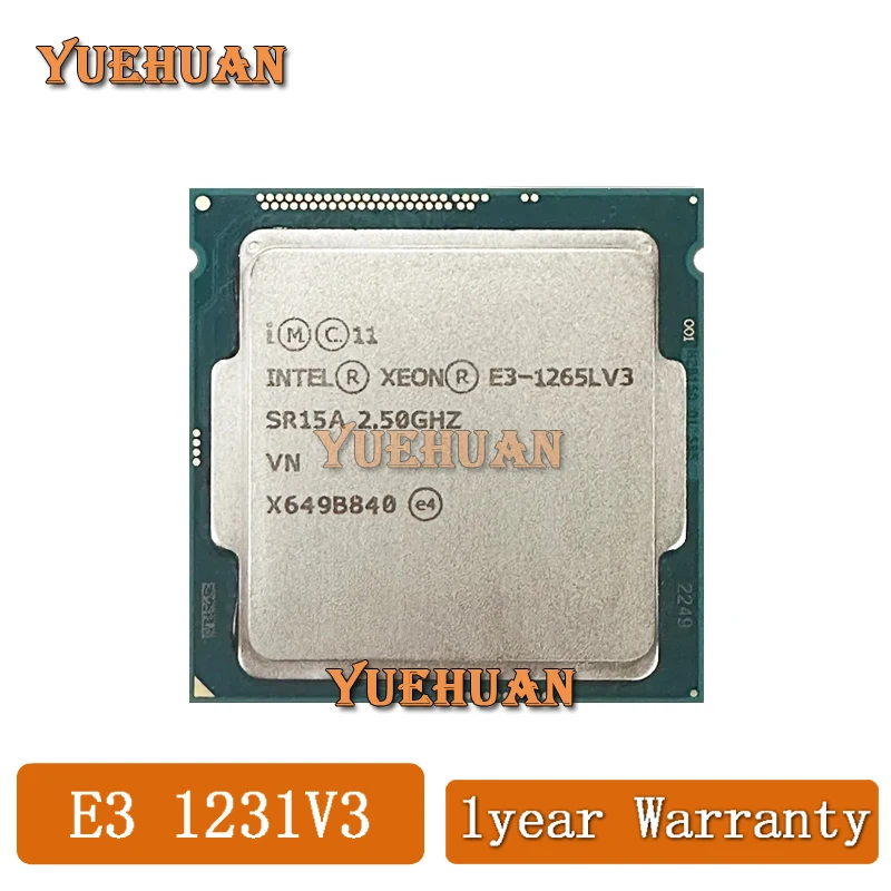 

Intel Xeon E3 1231V3 E3 1231 V3 3.4GHz Quad-Core LGA 1150 Desktop CPU E3-1231 V3 Processor E3-1231V3