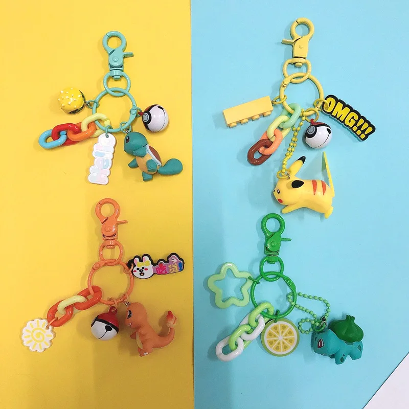 Cartoon Pokemon Pikachu Poke Ball Anime Peripheral Toys Unise Model Key Chain Bell Style Pendant Ornament Kids Friends Gift
Cartoon Pokemon Pikachu Poke Ball Anime Peripheral Toys Unise Model Key Chain Bell Style Pendant Ornament Kids Friends Gift