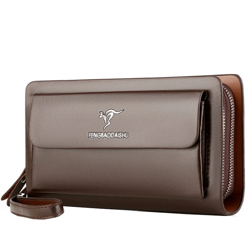 Men's Handbag Business Fashion Card Dual Zipper Large Capacity Mobile Bag Men's Wallet
Men's Handbag Business Fashion Card Dual Zipper Large Capacity Mobile Bag Men's Wallet