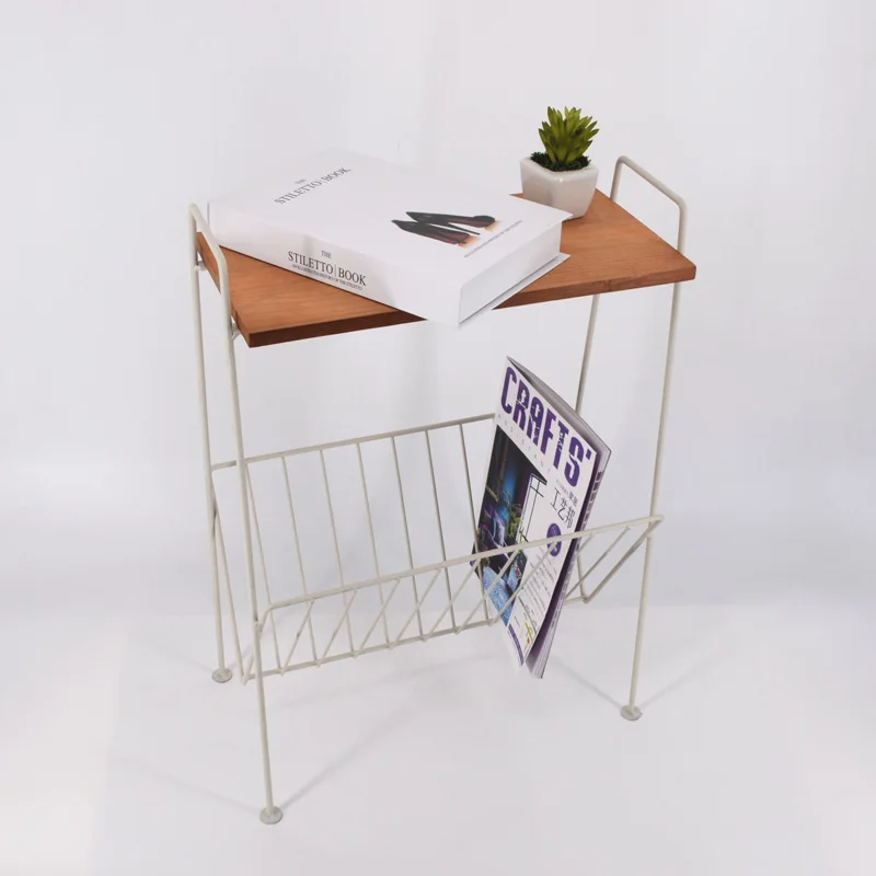 Nordic Style Soft Decoration Wrought Iron Creative Magazine Rack Floor Small Table Simple Storage Rack
Nordic Style Soft Decoration Wrought Iron Creative Magazine Rack Floor Small Table Simple Storage Rack