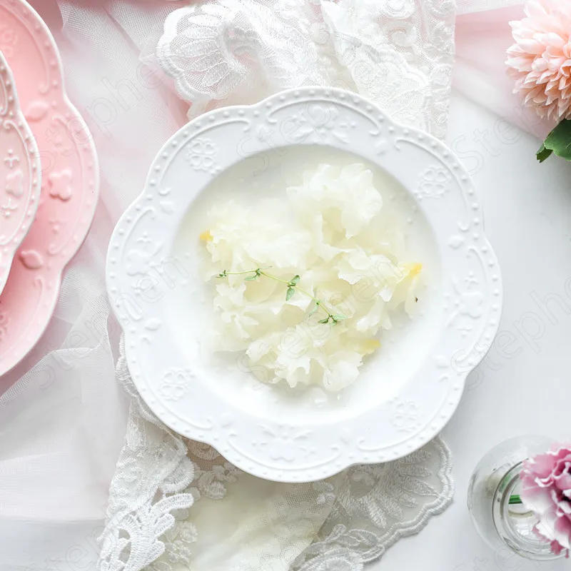 Butterfly Embossed Lace Ceramic Plate Nordic Modern Western Steak Pasta Dinner Plate Afternoon Tea Cake Dessert Dishes Tableware
Butterfly Embossed Lace Ceramic Plate Nordic Modern Western Steak Pasta Dinner Plate Afternoon Tea Cake Dessert Dishes Tableware