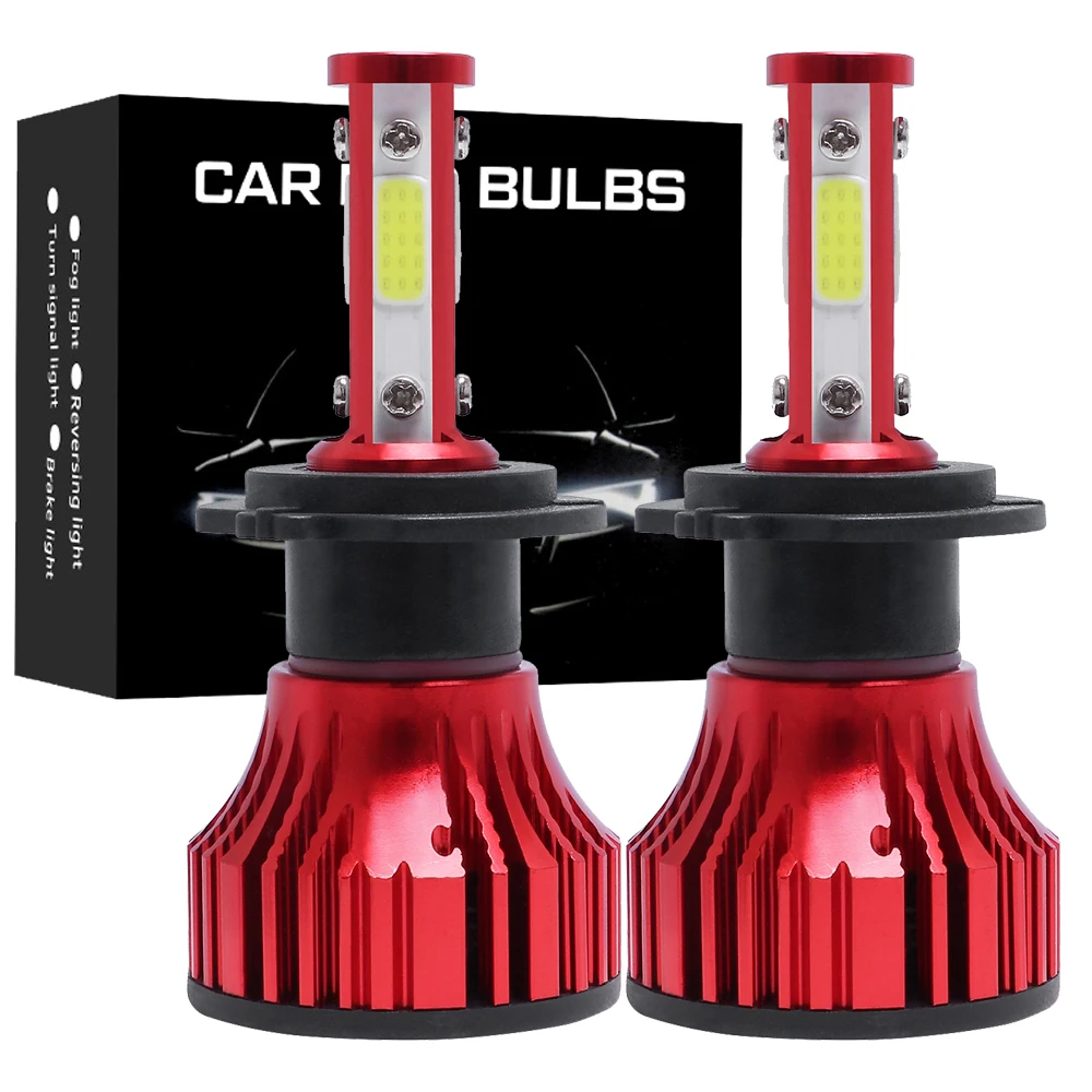 2pcs H4 Car LED Headlight 16000LM COB Chip LED H7 H11 H8 H9 9005 9006 HB3 HB4 9004 9007 50W 6500K Turbo Fog Light 12V COB 4SMD
2pcs H4 Car LED Headlight 16000LM COB Chip LED H7 H11 H8 H9 9005 9006 HB3 HB4 9004 9007 50W 6500K Turbo Fog Light 12V COB 4SMD