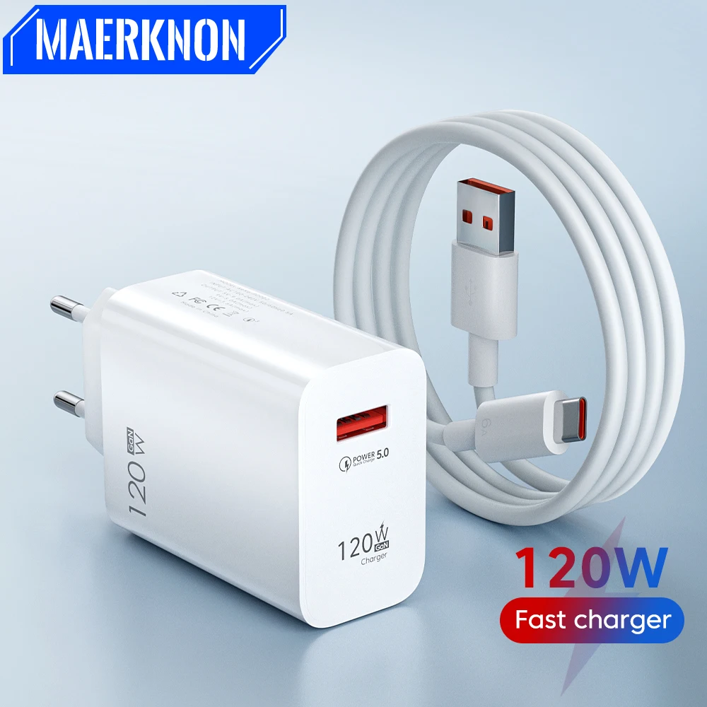 Fast Charging 120W USB Quick Charger 3.0 Type-C Cable Mobile Phone Charger Power Adapter For Iphone 13 14 Huawei Samsung Xiaomi
Fast Charging 120W USB Quick Charger 3.0 Type-C Cable Mobile Phone Charger Power Adapter For Iphone 13 14 Huawei Samsung Xiaomi