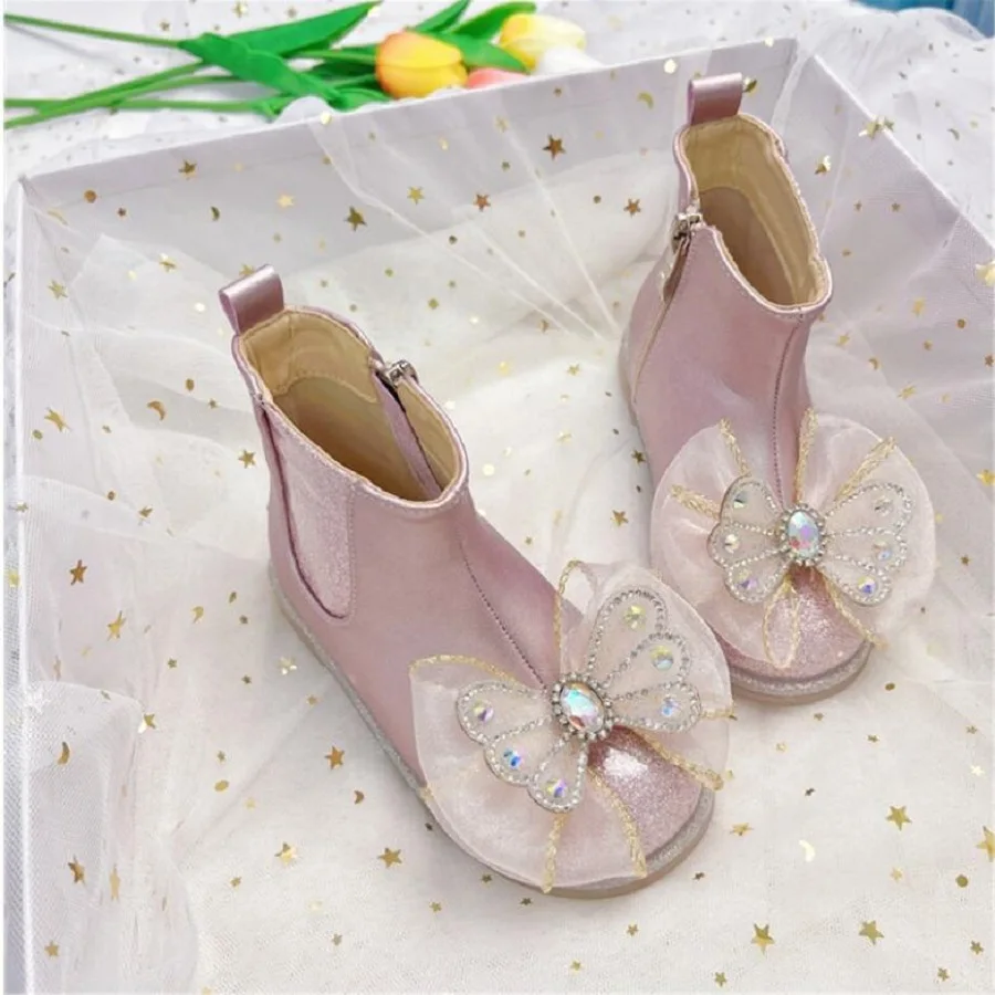 Girls' Short Boots 2023 Autumn Winter New Children's Boots Princess Shoes Plush Baby Shoes Riding Boots Silver Single Pink
Girls' Short Boots 2023 Autumn Winter New Children's Boots Princess Shoes Plush Baby Shoes Riding Boots Silver Single Pink