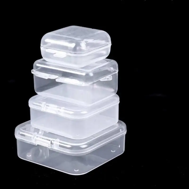 Empty Plastic Clear Mini Empty Square Small Boxes Jewelry Ear Plugs Container Nail Art Decor Diamond Storage Case
Empty Plastic Clear Mini Empty Square Small Boxes Jewelry Ear Plugs Container Nail Art Decor Diamond Storage Case