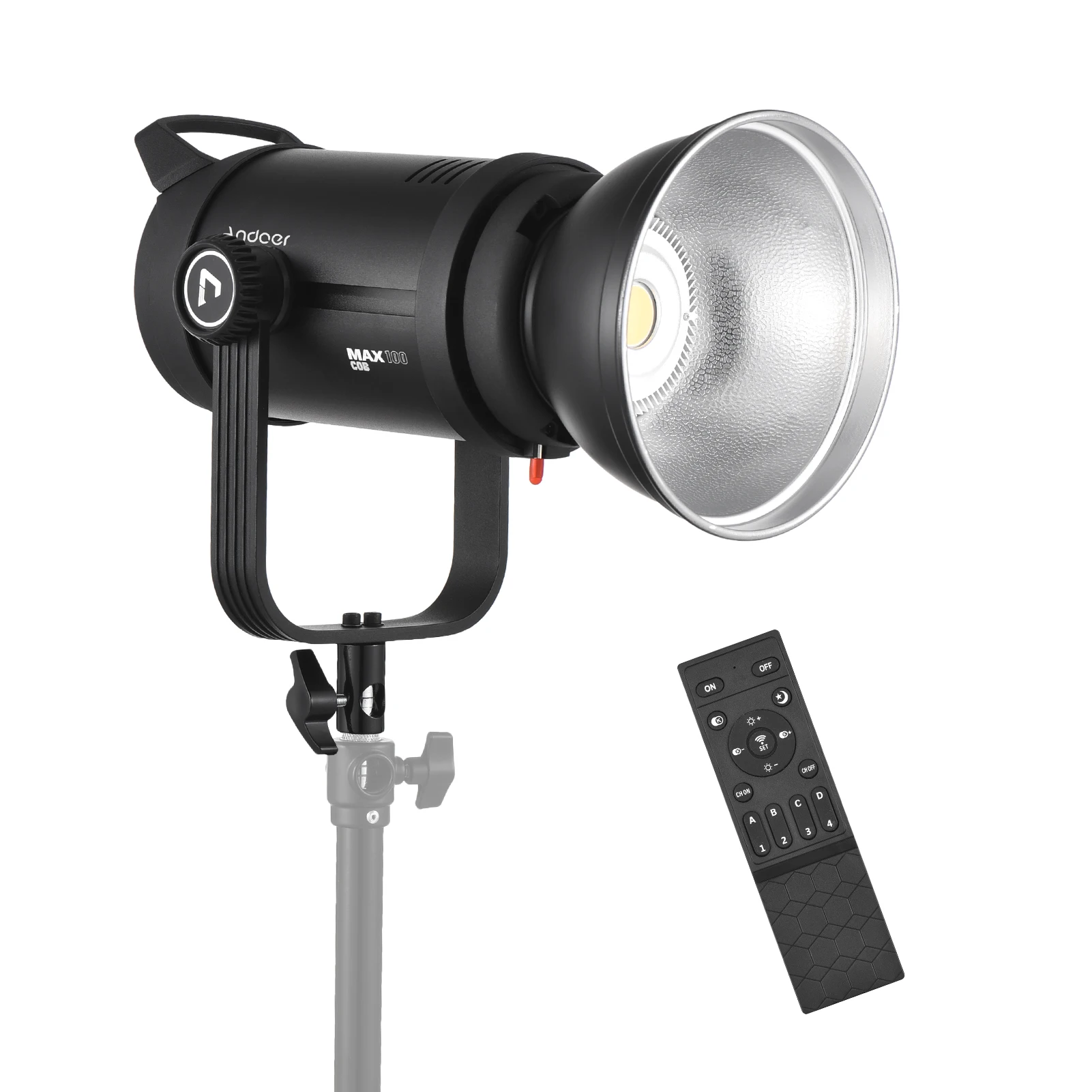 Andoer COB LED Video Light Fill Light 5600K Continuous Lighting with Reflector Remote Control for Wedding Photography
Andoer COB LED Video Light Fill Light 5600K Continuous Lighting with Reflector Remote Control for Wedding Photography
