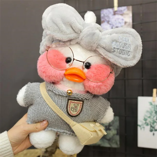 LaLafanfan 30cm Cafe Duck Plush Toy Stuffed Soft Kawaii Duck Doll Animal Pillow Birthday Gift for Kids Children Valentine Gifts
LaLafanfan 30cm Cafe Duck Plush Toy Stuffed Soft Kawaii Duck Doll Animal Pillow Birthday Gift for Kids Children Valentine Gifts