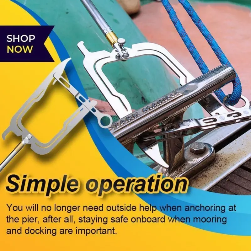 Port Terminal Link U Shaped Threader Boat Hook Telescopic Threader Tool for Boat R2LC
Port Terminal Link U Shaped Threader Boat Hook Telescopic Threader Tool for Boat R2LC