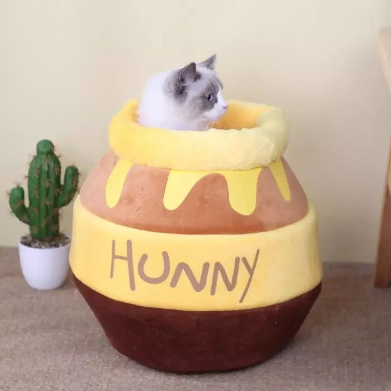Nest Honey Pot Shape Sofa Bed Cute and Comfortable Pet House Can Be Inverted Multifunctional Soft Pet Bed
Nest Honey Pot Shape Sofa Bed Cute and Comfortable Pet House Can Be Inverted Multifunctional Soft Pet Bed