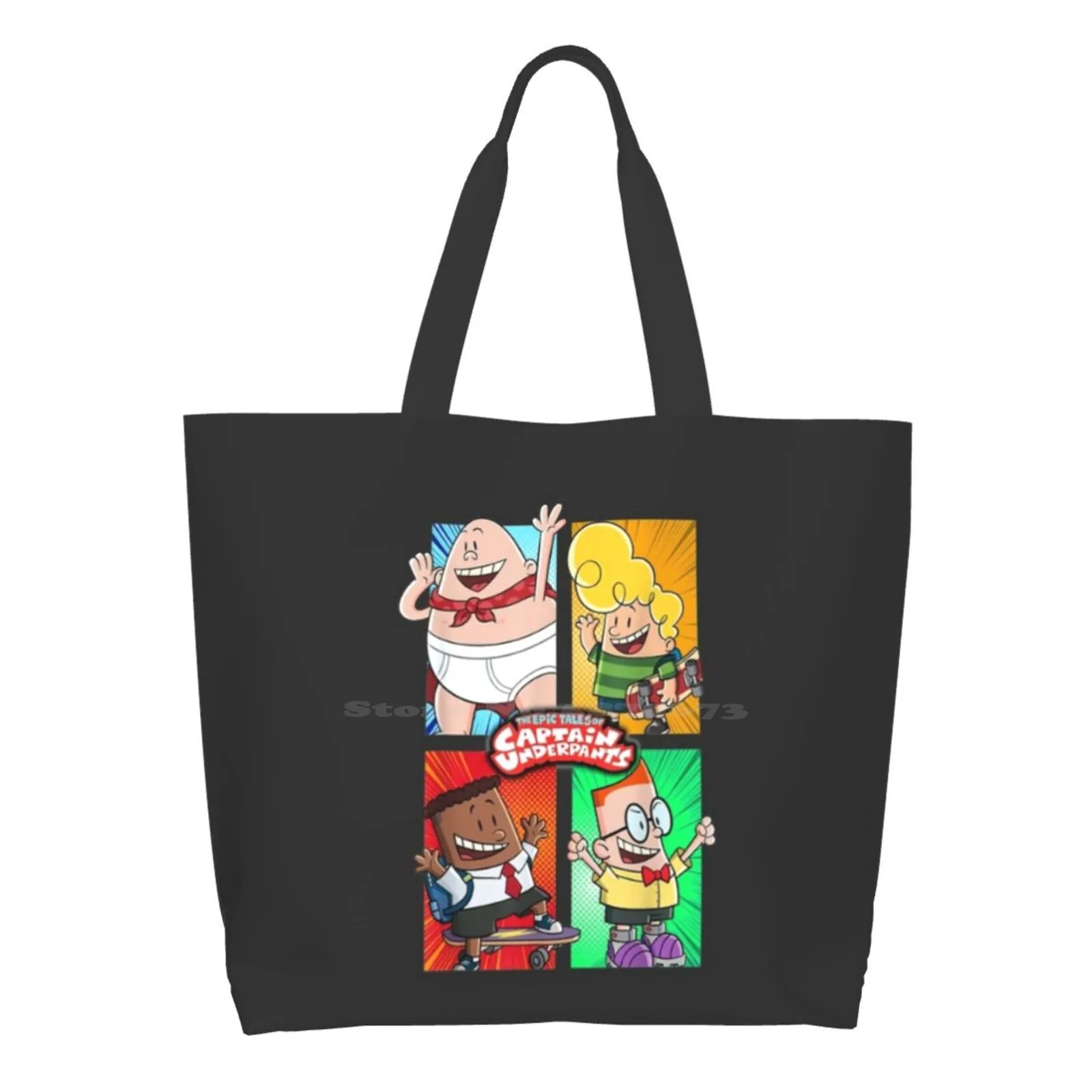 Captain Underpants The First Epic Movie 4 Square Friends Reusable Shopping Bag Tote Large Size Epic Father Young Women Child
Captain Underpants The First Epic Movie 4 Square Friends Reusable Shopping Bag Tote Large Size Epic Father Young Women Child