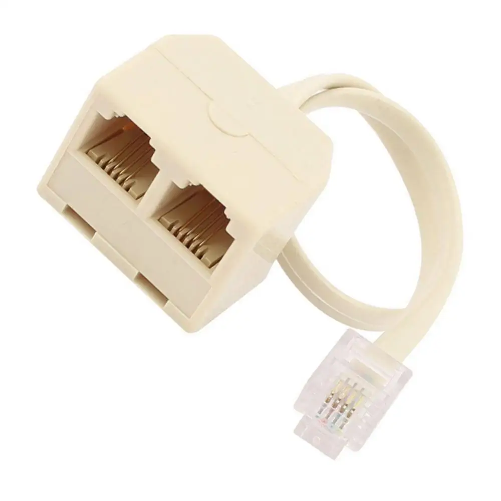 

SOCKET RJ-45 Splitter Adatper Connector Ethernet Network Adapter RJ45 Splitter Cable CAT5 CAT6 LAN 8P8C Modular Plug For Laptop