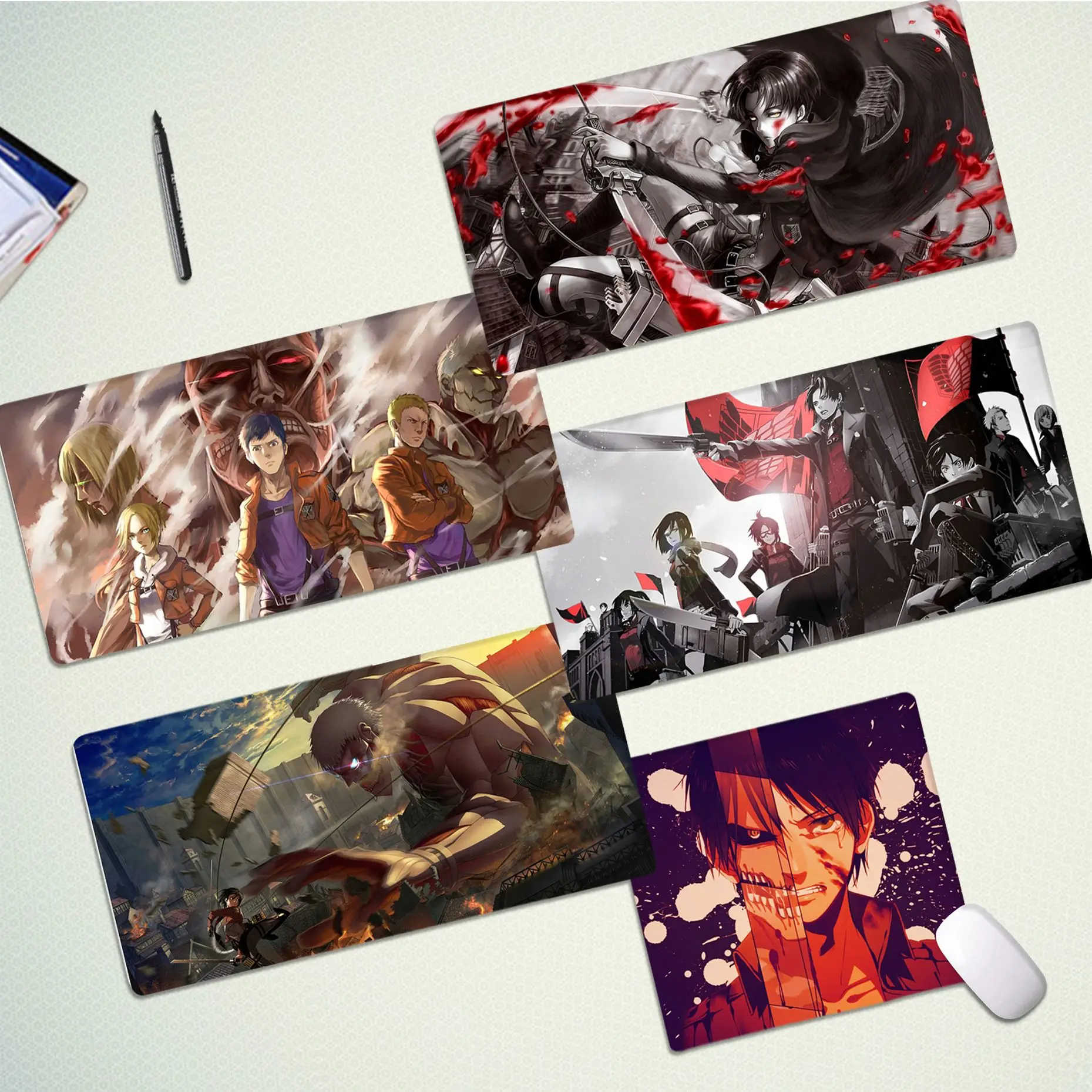 Levi Ackerman Shingeki No Kyojin Anime Top Quality Large Sizes DIY Custom Mouse Pad Mat Size For Keyboards Mat Boyfriend Gift
Levi Ackerman Shingeki No Kyojin Anime Top Quality Large Sizes DIY Custom Mouse Pad Mat Size For Keyboards Mat Boyfriend Gift