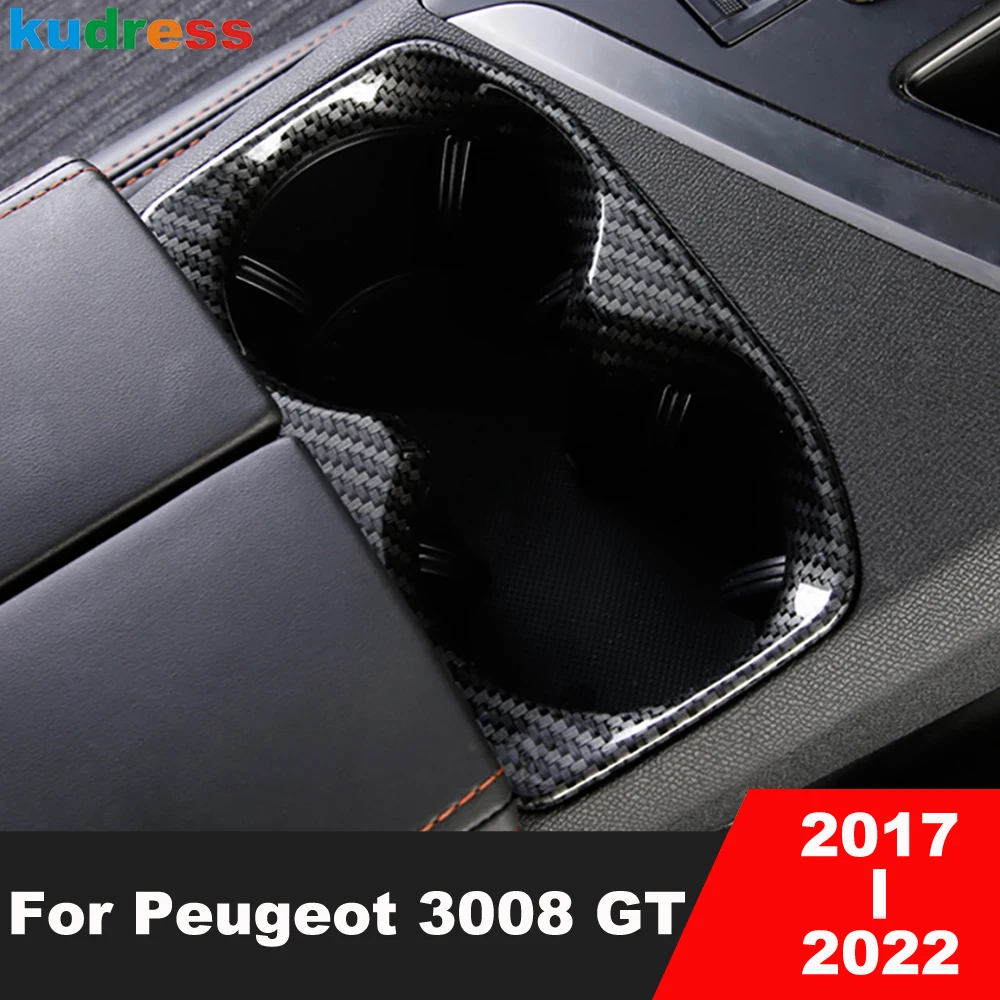 Car Front Water Cup Holder Cover Trim For Peugeot 3008 GT 2016 2017 2018 2019 2020 2021 2022 Carbon Fiber Interior Accessories
Car Front Water Cup Holder Cover Trim For Peugeot 3008 GT 2016 2017 2018 2019 2020 2021 2022 Carbon Fiber Interior Accessories