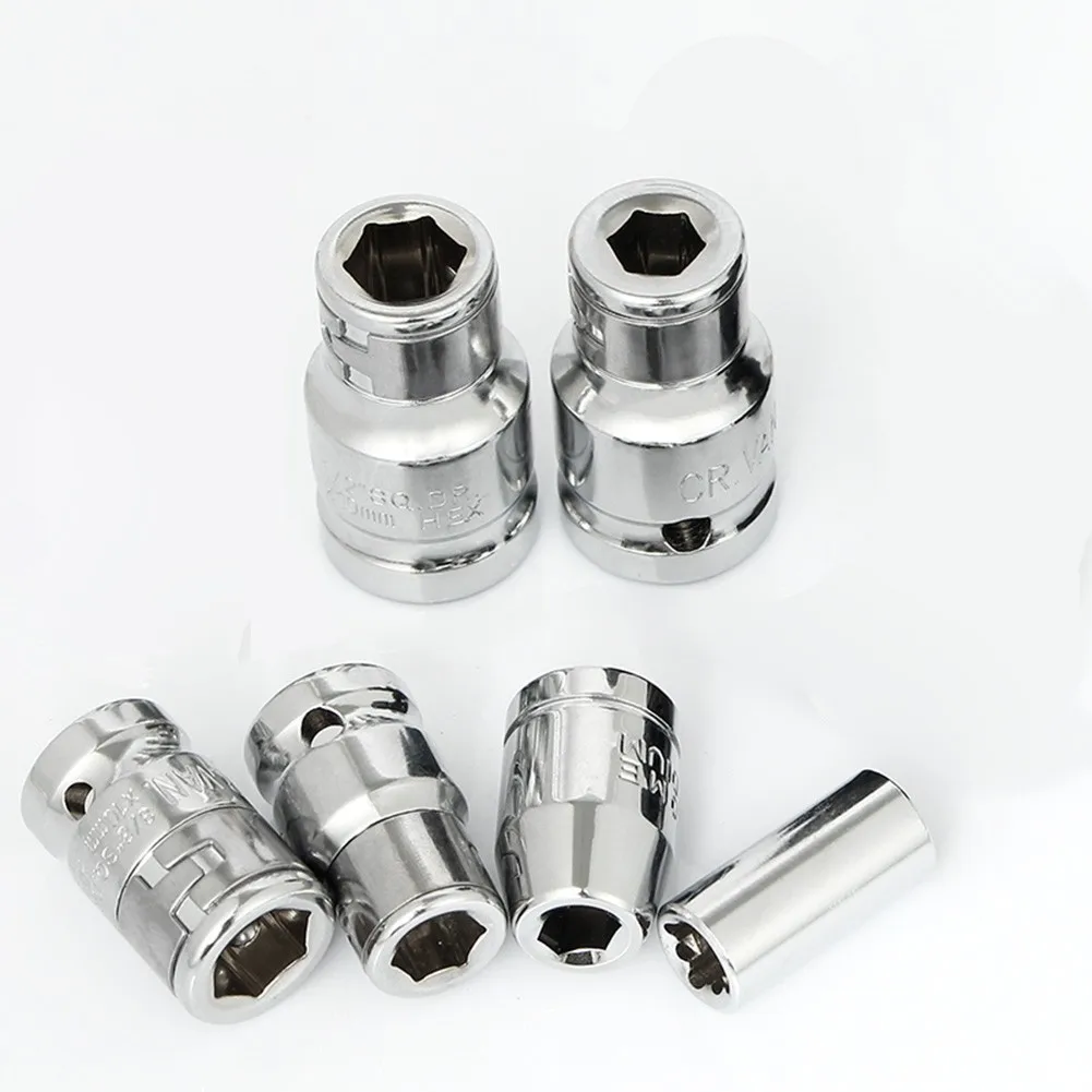 1/4" Square Drive To 1/4" Hex Shank Socket Bits Converter Quick Release Screwdriver Holder Impact Socket Conversion Adapter Tool
1/4" Square Drive To 1/4" Hex Shank Socket Bits Converter Quick Release Screwdriver Holder Impact Socket Conversion Adapter Tool