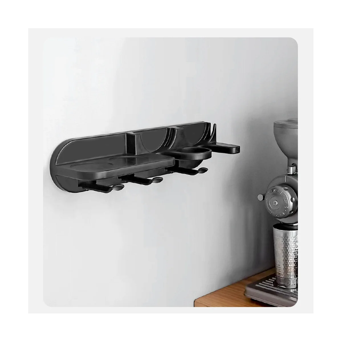 51mm Space Saving Floating Wall Shelves Coffee Station Organizer, Multipurpose Espresso Tools Coffee Portafilter Holder
51mm Space Saving Floating Wall Shelves Coffee Station Organizer, Multipurpose Espresso Tools Coffee Portafilter Holder