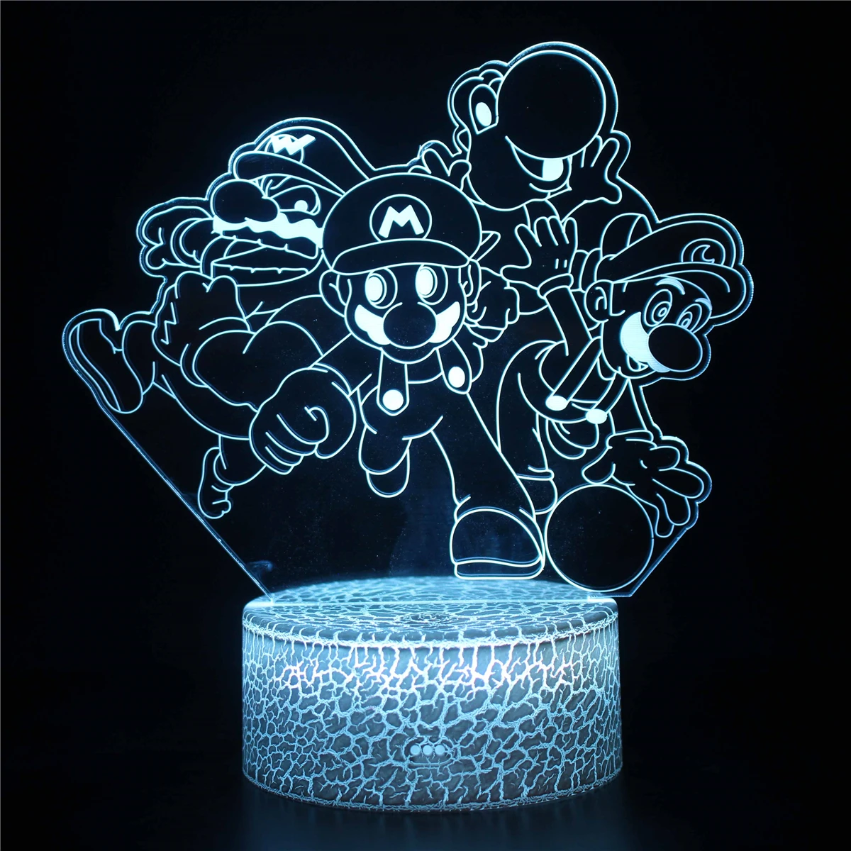 Super M 3D Night Lights LED M Game Lamp LED Bedroom Decor Lighting Chirsmas Birthday Gift Lampara Illusion Touch Sensor
Super M 3D Night Lights LED M Game Lamp LED Bedroom Decor Lighting Chirsmas Birthday Gift Lampara Illusion Touch Sensor