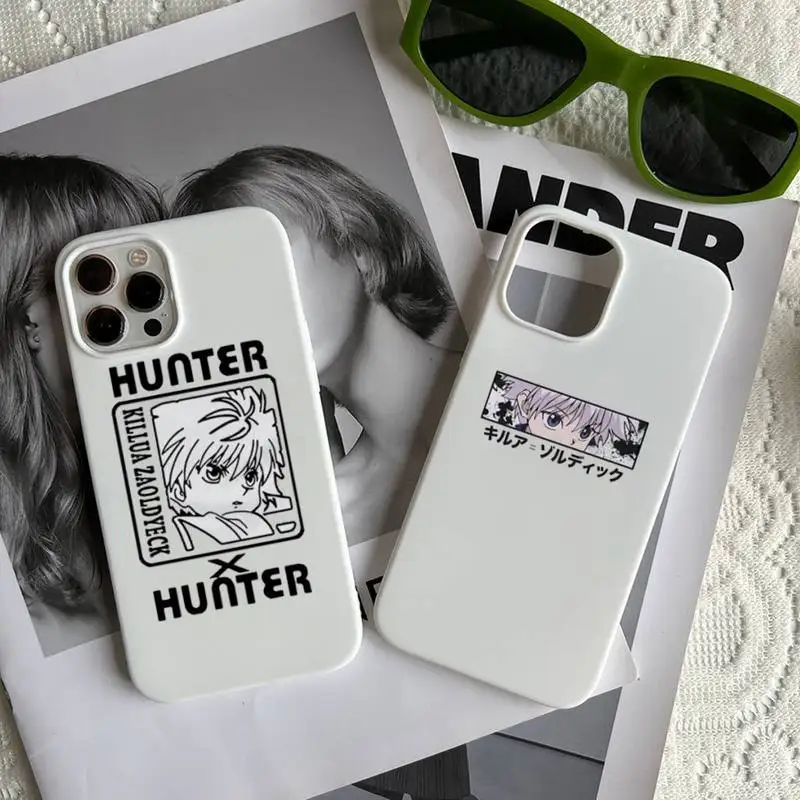 Hunter X japan anime Phone Case Candy Color for iPhone 6 7 8 11 12 13 s mini pro X XS XR MAX Plus
Hunter X japan anime Phone Case Candy Color for iPhone 6 7 8 11 12 13 s mini pro X XS XR MAX Plus