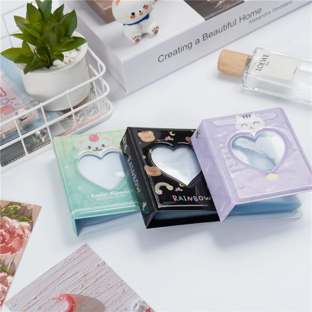 3inch Storage Album Cute Photo Album Star Chasing Album Cartoon Collection Book Photocard Holder Sweet Abstract INS Hollow
3inch Storage Album Cute Photo Album Star Chasing Album Cartoon Collection Book Photocard Holder Sweet Abstract INS Hollow