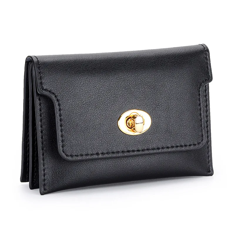 Leather Ladies Wallet Short Japanese Coin Purse Solid Color Leather Credit Card Bag Fashion Coin Small Leather Bag
Leather Ladies Wallet Short Japanese Coin Purse Solid Color Leather Credit Card Bag Fashion Coin Small Leather Bag