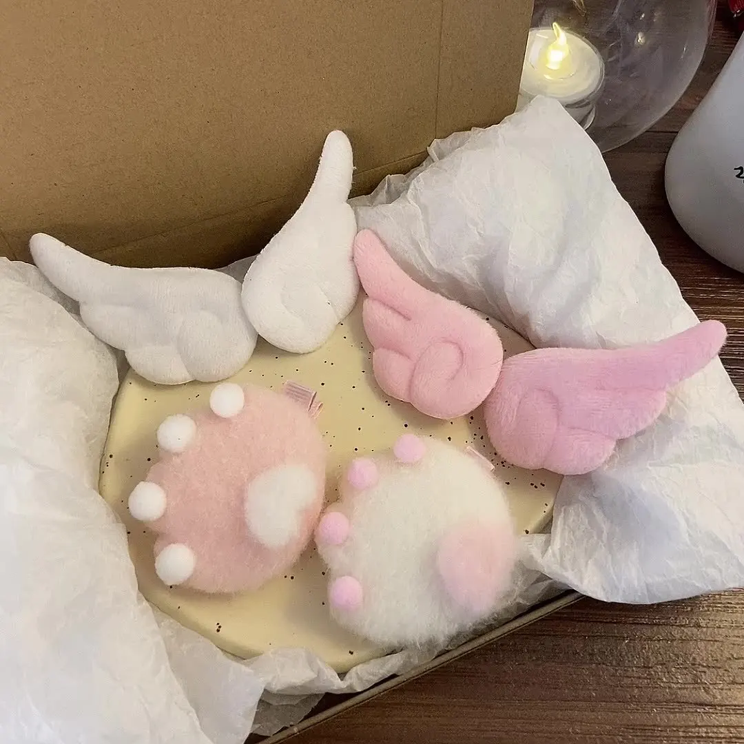 Korean Cute Angel Wing Plush Hairpin Children Girl Hair Clip Accessories Barrettes Hairgrip headwear Girls kids Hair Accessories
Korean Cute Angel Wing Plush Hairpin Children Girl Hair Clip Accessories Barrettes Hairgrip headwear Girls kids Hair Accessories