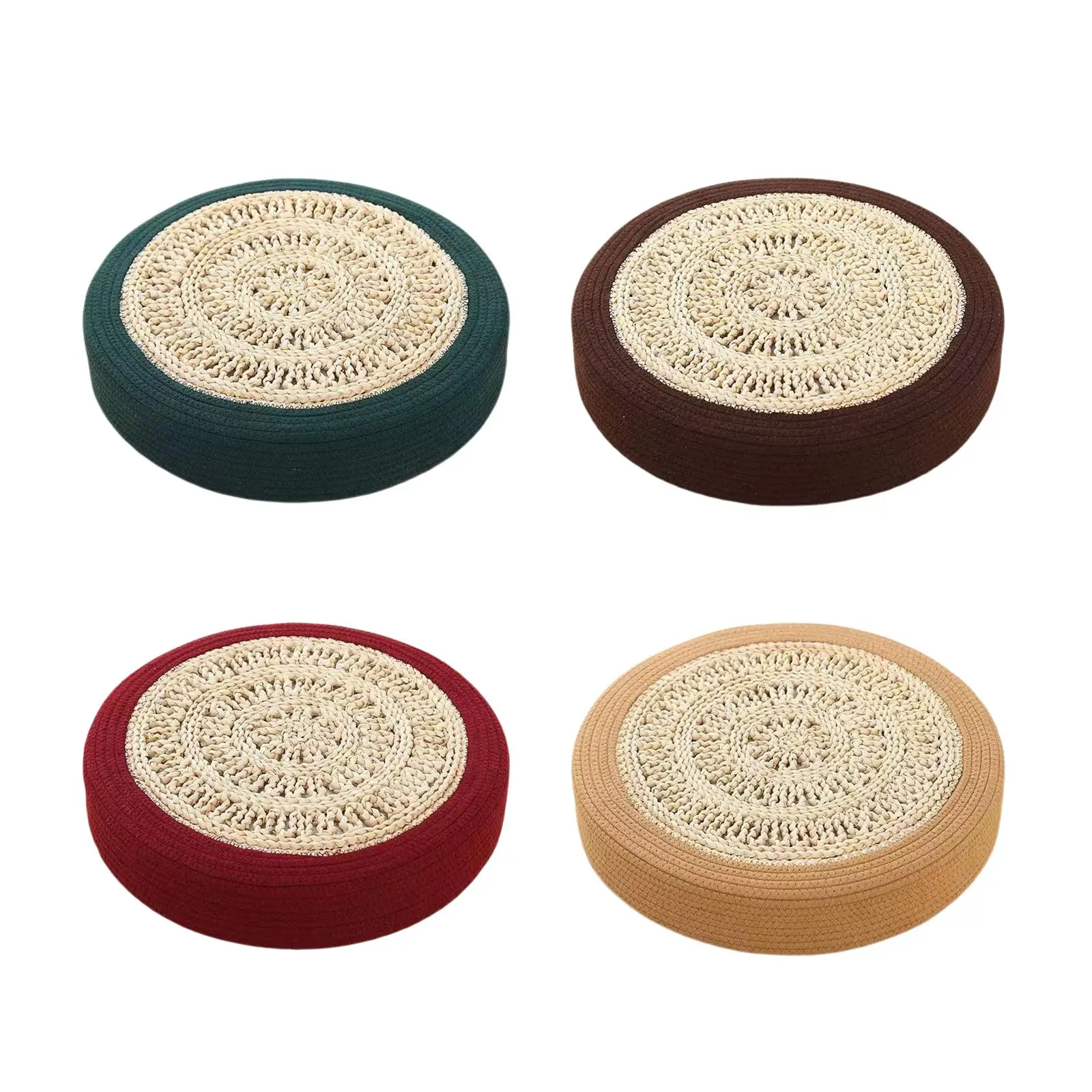 40cm Tatami Floor Cushion Chair Pad Sitting Pillow Breathable Tatami Floor Mat for Footstool Balcony Ottoman Living Room
40cm Tatami Floor Cushion Chair Pad Sitting Pillow Breathable Tatami Floor Mat for Footstool Balcony Ottoman Living Room