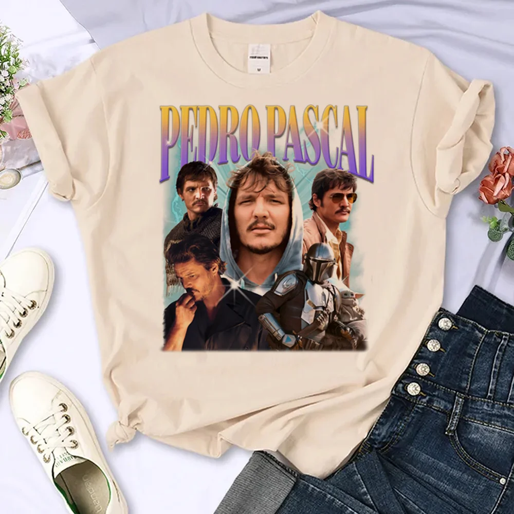 Pedro Pascal t shirt women harajuku anime tshirt girl graphic designer y2k clothes
Pedro Pascal t shirt women harajuku anime tshirt girl graphic designer y2k clothes
