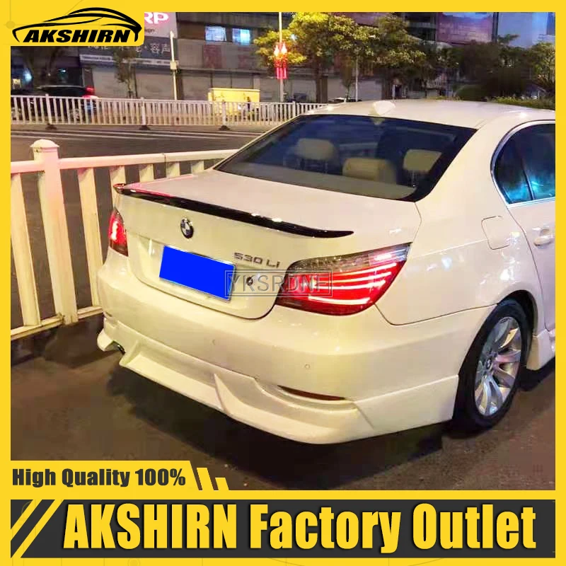 For BMW E60 M5 520 525 528 535 Spoiler ABS Plastic Unpainted Color Rear Roof Spoiler Wing Trunk Lip Boot Cover Car Styling
For BMW E60 M5 520 525 528 535 Spoiler ABS Plastic Unpainted Color Rear Roof Spoiler Wing Trunk Lip Boot Cover Car Styling