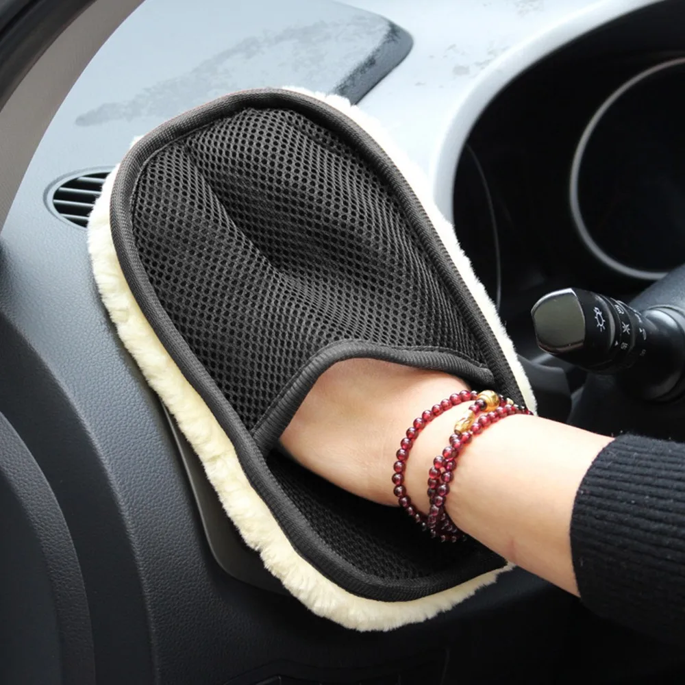 1PC Washing Glove Towel Anti-scratch Car Wash Glove Multifunction Cleaning Glove Artificial Wool Black For Cleaning Car
1PC Washing Glove Towel Anti-scratch Car Wash Glove Multifunction Cleaning Glove Artificial Wool Black For Cleaning Car