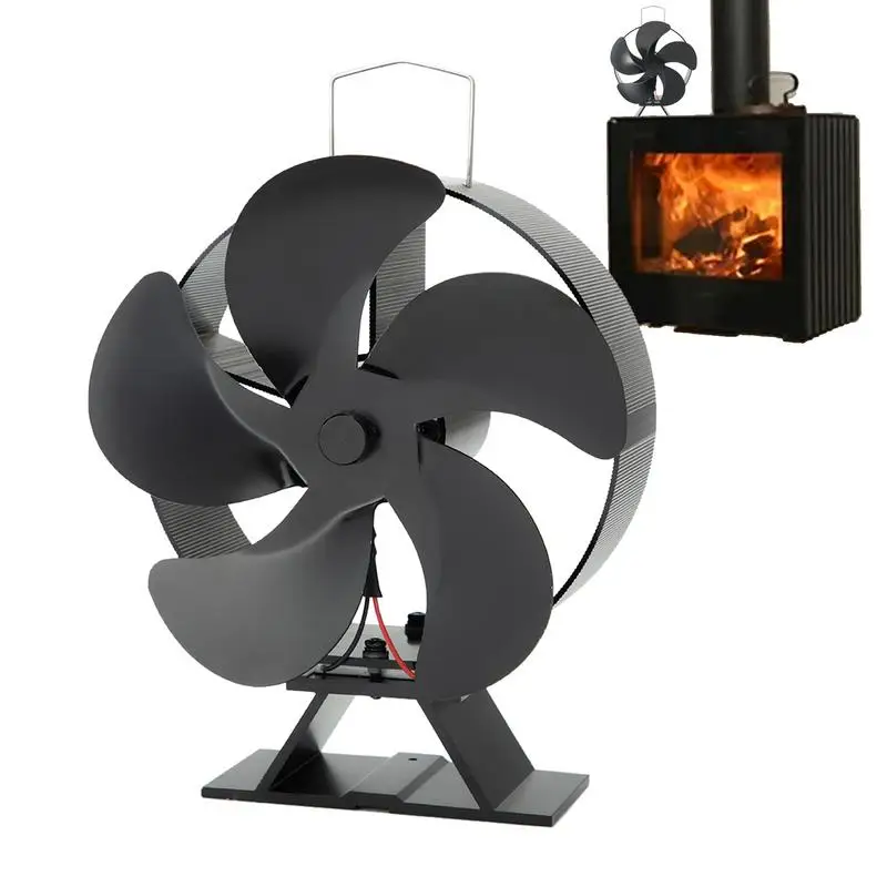 Wood Stove Fan Wood Burner Fan Heat-Powered Wood Stove Fans Quiet Circulating Warm Air Saving Energy Efficiently For Pellet/Wood
Wood Stove Fan Wood Burner Fan Heat-Powered Wood Stove Fans Quiet Circulating Warm Air Saving Energy Efficiently For Pellet/Wood