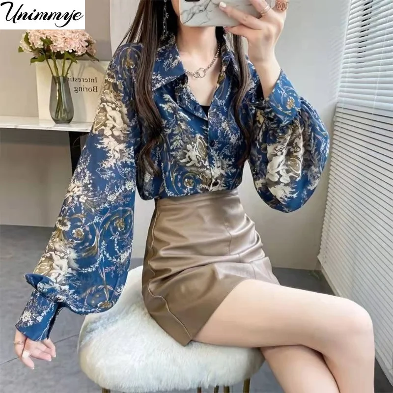 Шифоновая рубашка с длинным рукавом-фонариком, весна-осень
Шифоновая рубашка с длинным рукавом-фонариком, весна-осень