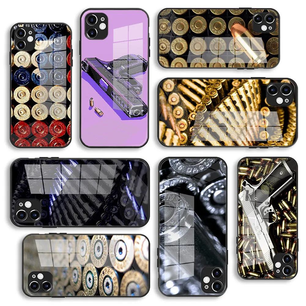 Lunares Glass Case For iPhone 13 11 12 Mini Pro Max XS XR X 7 8 6 Plus SE Silicone Cover Protection bullet
Lunares Glass Case For iPhone 13 11 12 Mini Pro Max XS XR X 7 8 6 Plus SE Silicone Cover Protection bullet