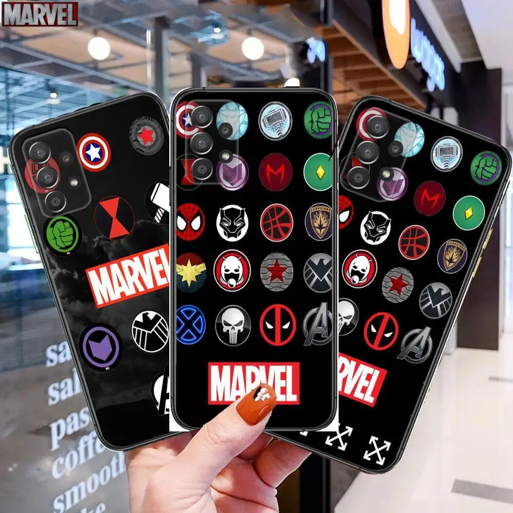Phone Case For Samsung Galaxy A70 A50 A51 A71 A52 A40 A30 A31 A90 A20E 5G a20s Shell Marvel logo Collection 
Phone Case For Samsung Galaxy A70 A50 A51 A71 A52 A40 A30 A31 A90 A20E 5G a20s Shell Marvel logo Collection