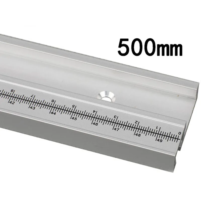 Accessory T-slot Miter 400/500/600mm Aluminum Alloy Track Tool Workshop Woodworking Miter Track With Scale For T Screw Clamp
Accessory T-slot Miter 400/500/600mm Aluminum Alloy Track Tool Workshop Woodworking Miter Track With Scale For T Screw Clamp