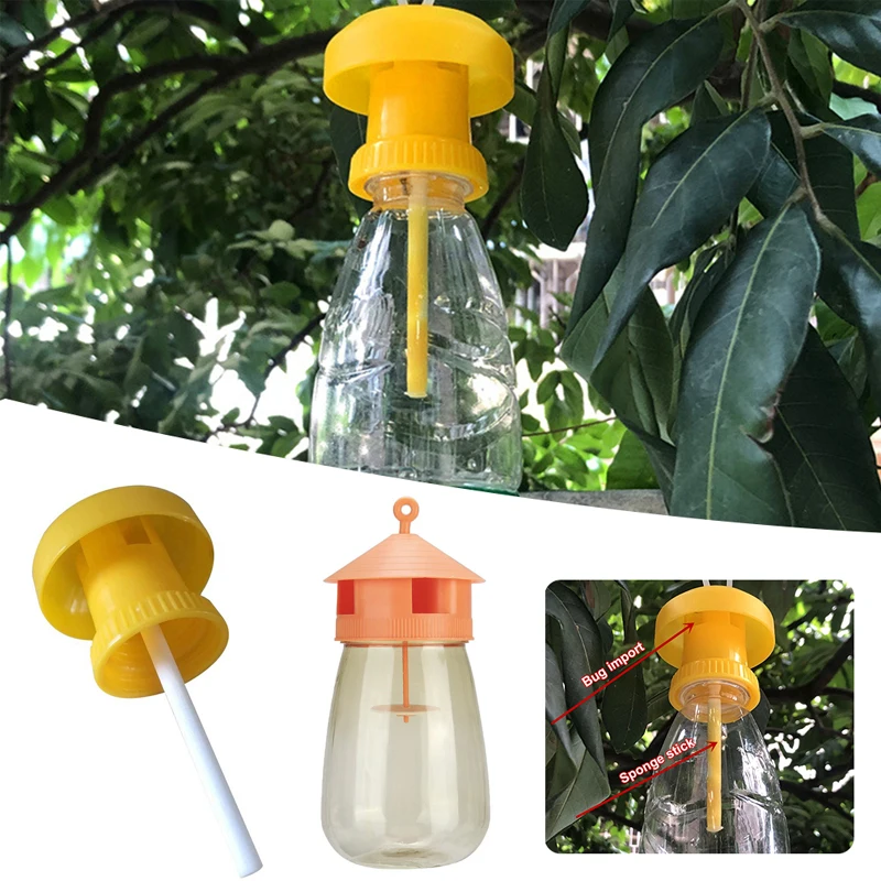 Fruit Fly Traps Reusable Plastic Bottle Top Trap Fly Catcher Pest Insect Control For Indoor And Outdoor Farm Orchard Supplies
Fruit Fly Traps Reusable Plastic Bottle Top Trap Fly Catcher Pest Insect Control For Indoor And Outdoor Farm Orchard Supplies