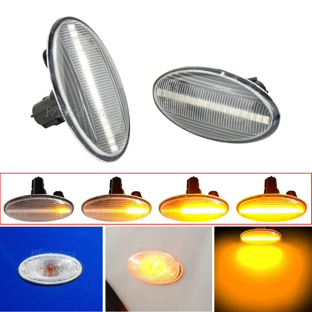 2x For Subaru WRX Forester LED Dynamic Side Marker Lights Turn Signal Lamps Impreza G12 Stella R15 08-19 Canbus Car Accessories
2x For Subaru WRX Forester LED Dynamic Side Marker Lights Turn Signal Lamps Impreza G12 Stella R15 08-19 Canbus Car Accessories