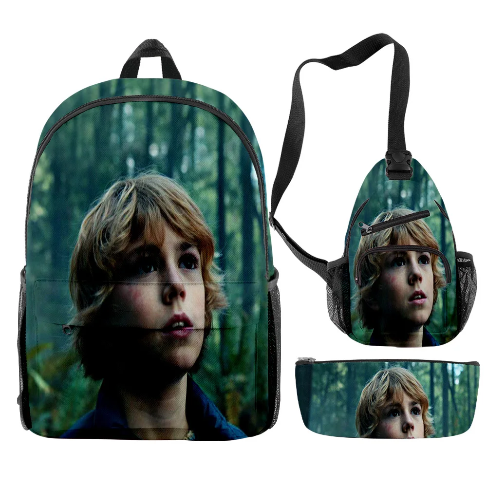 

Popular Walker Scobell Young Actor 3pcs/Set Backpack 3D Print School Student Bookbag Anime Laptop Daypack Chest Bag Pencil Case