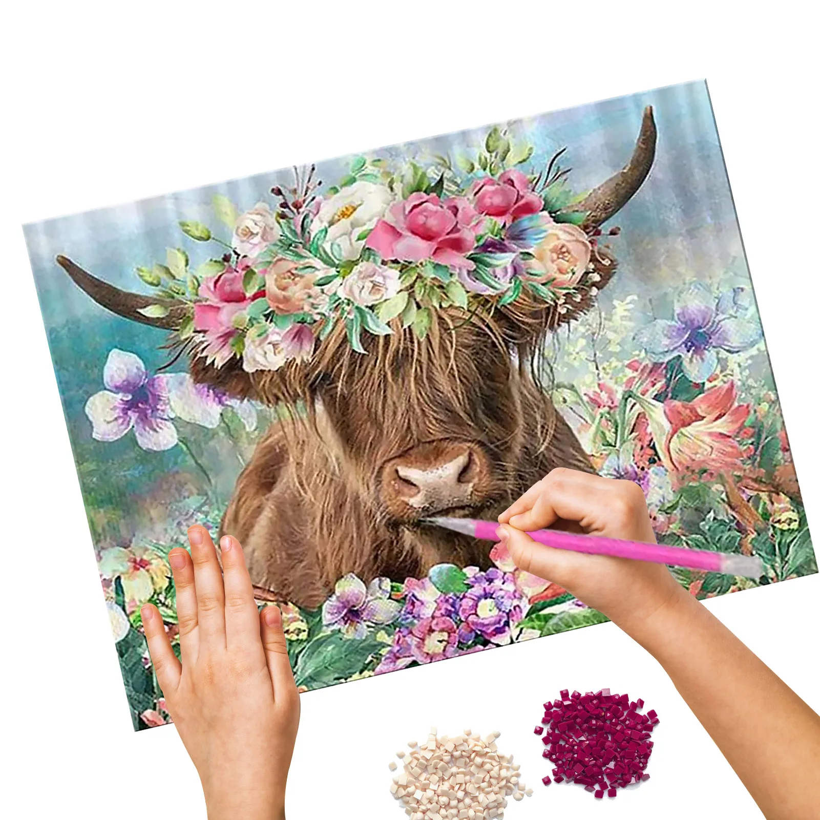 Diamond-Painting Kits For Adults Diamond Art Kits For Kids Diamond Art Kits For Adults & Kids Cow Diamond Art Crafts DIY 11.8x15
Diamond-Painting Kits For Adults Diamond Art Kits For Kids Diamond Art Kits For Adults & Kids Cow Diamond Art Crafts DIY 11.8x15