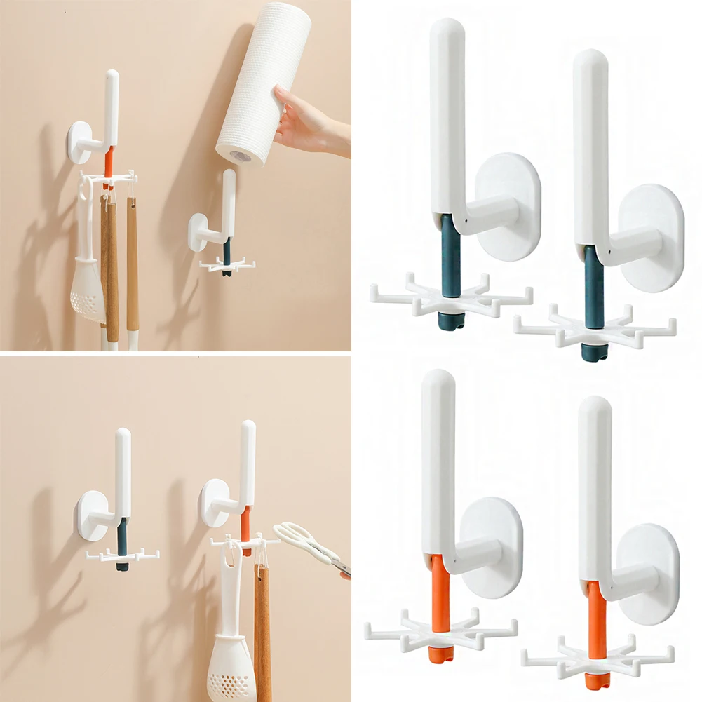 360 Degrees Rotated Kitchen L-shape Hooks Self Adhesive 6 Hooks Wall Door Hook Handbag Clothes Ties Bag Home Hanging Rack
360 Degrees Rotated Kitchen L-shape Hooks Self Adhesive 6 Hooks Wall Door Hook Handbag Clothes Ties Bag Home Hanging Rack